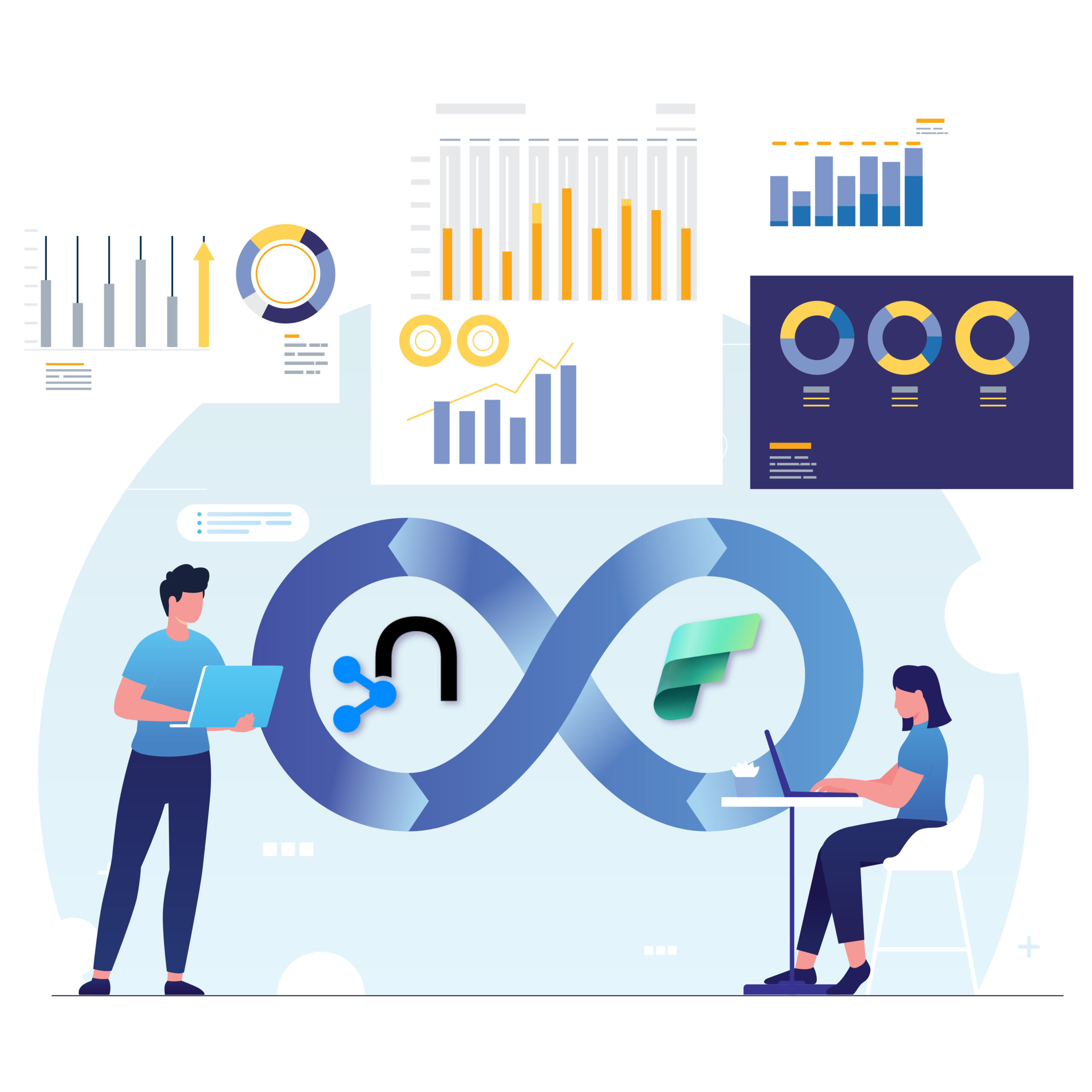 Integration of advanced Graph Analytics into Microsoft Fabric Data Hub