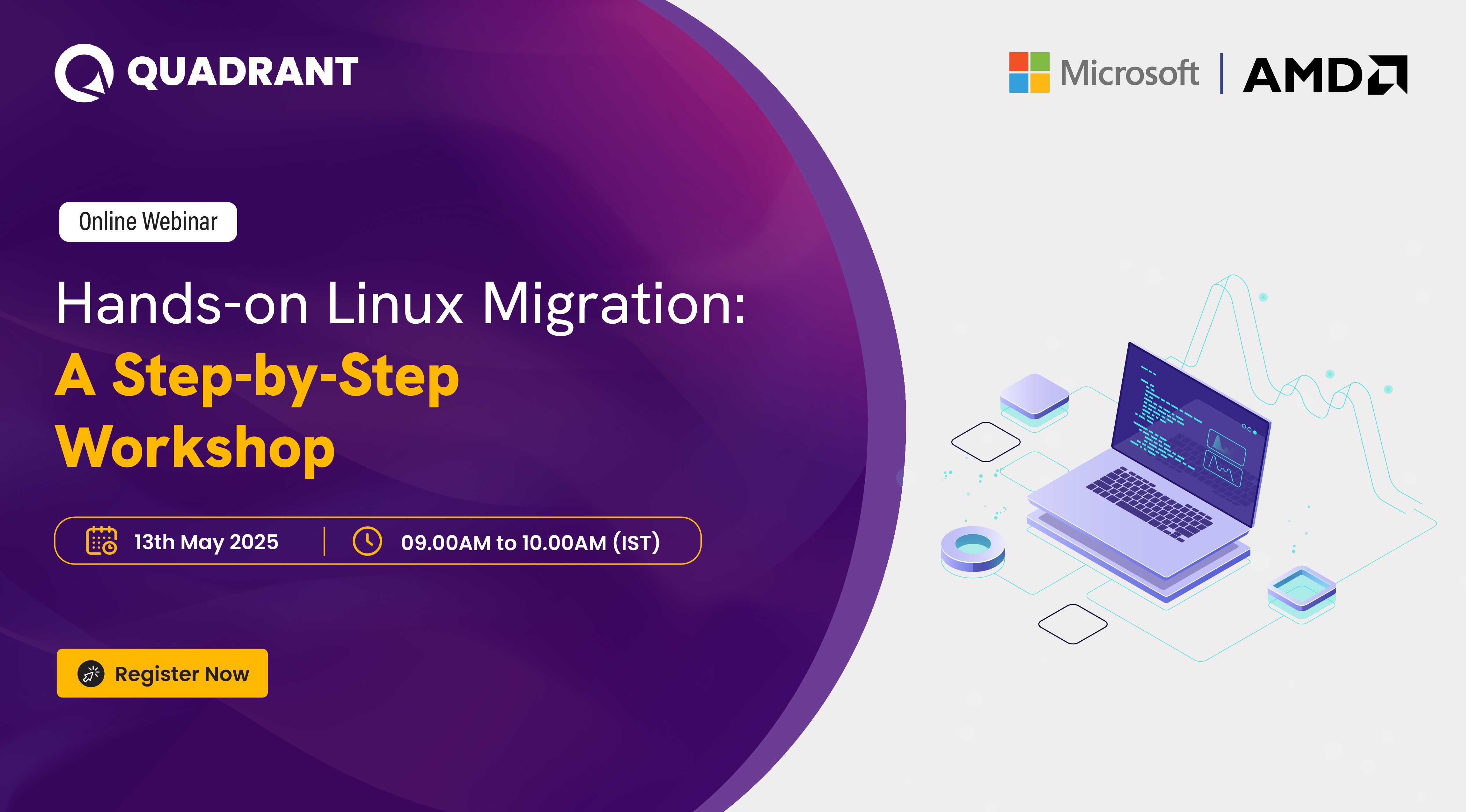 Hands-on Linux Migration: A Step-by-Step Workshop, Webinar Image