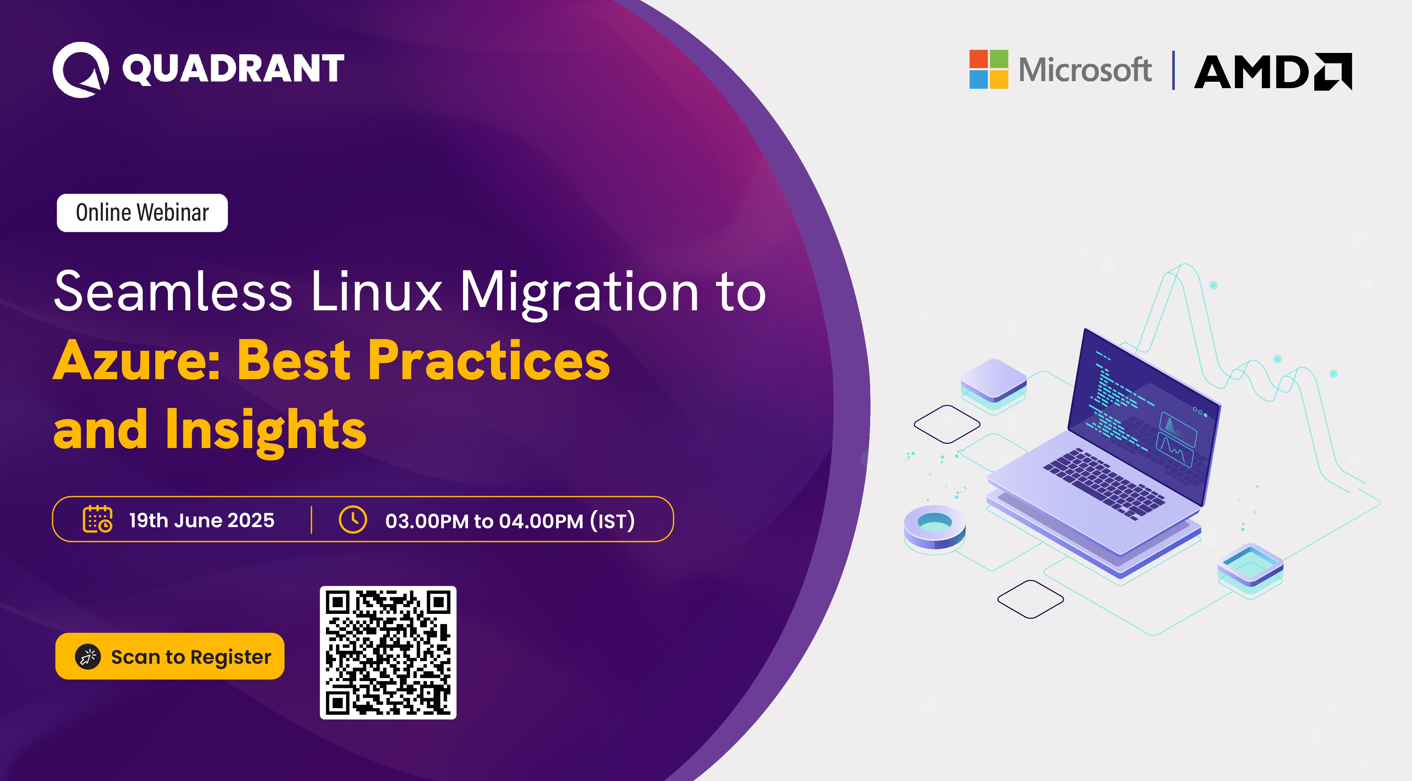 Seamless Linux Migration to Azure: Best Practices and Insights, Webinar Image