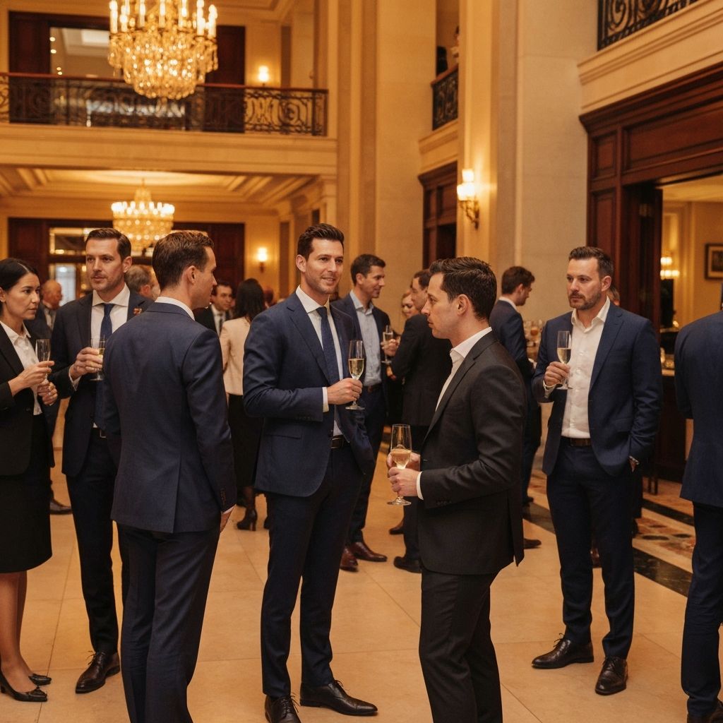 Networking and welcome drinks