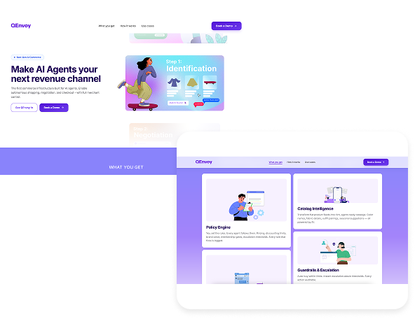 QEnvoy product screenshots