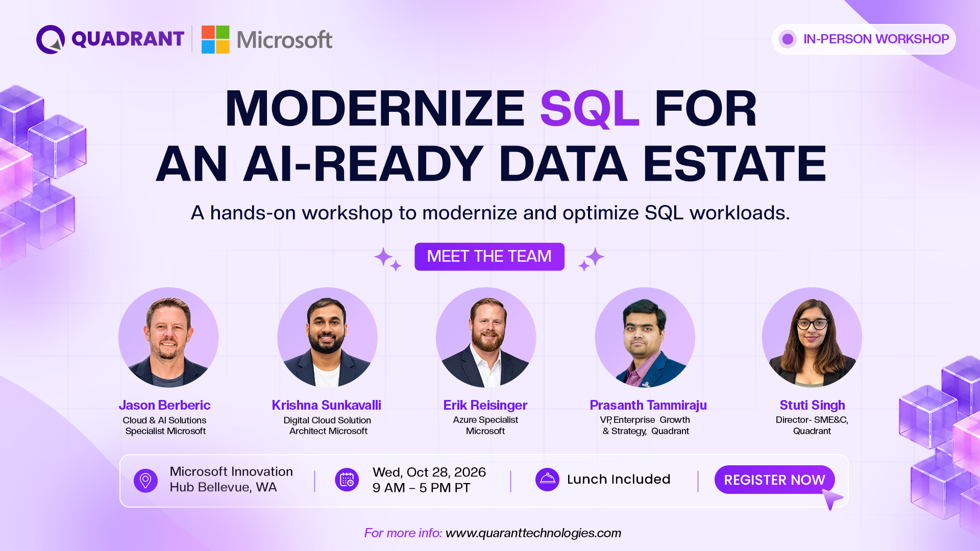 SQL Modernization Workshop – Bellevue Image