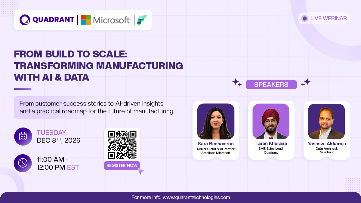 From Build to Scale: Transforming Manufacturing with AI & Data